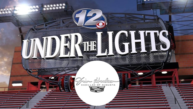 Under the Lights Ga. scoreboard: Jim Hudson Cadilac