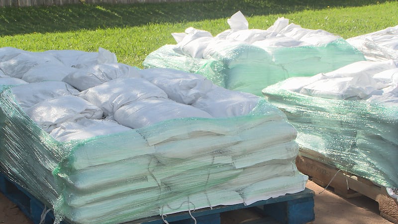 Sandbags can be an effective way to prevent or reduce flood water damage.