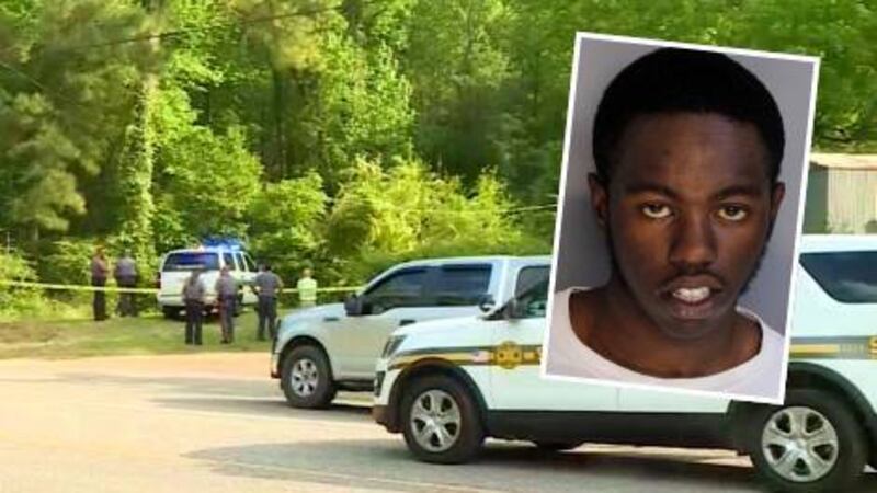 Shikorian Markel Corbitt and the site of the crime.