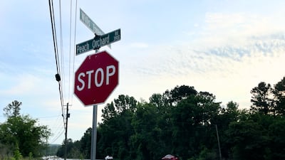 Peach Orchard Road at Willis Foreman Road