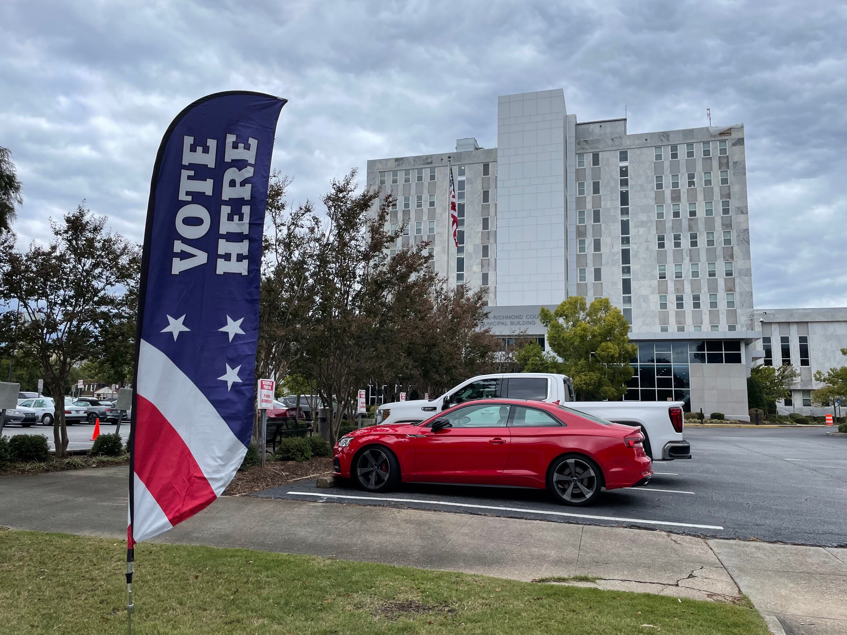 Early voting got underway on Oct. 16, 2023, for the election on a sales tax to rebuild the...