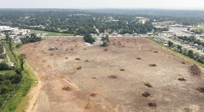 Cleared and around Monterrey in Martintown Road in North Augusta.