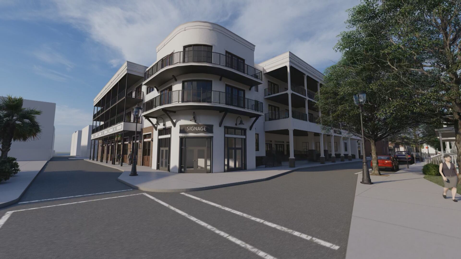 Developers 303 Associates tell us this is what the expansion of the Beaufort Inn would look like.