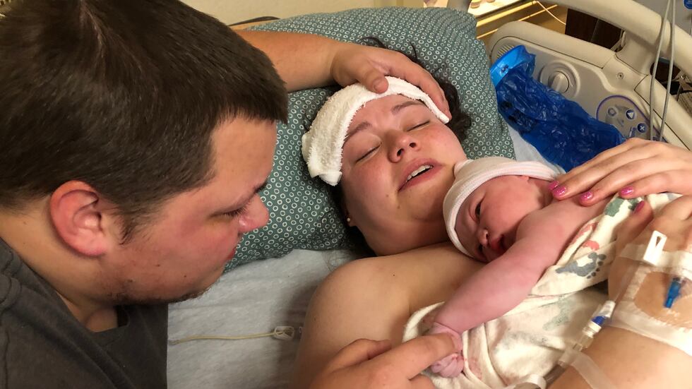 Aberli Spear, is a Hodgkin’s lymphoma survivor and underwent treatments that made pregnancy...