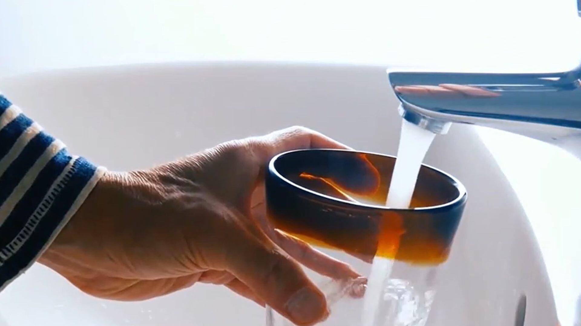 FILE - Water faucet