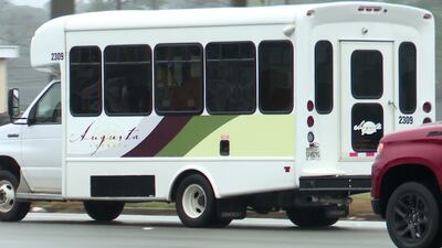 Augusta Transit paratransit van