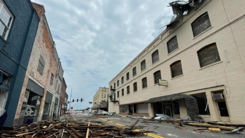 Powerful storm leaves behind damage in Orangeburg