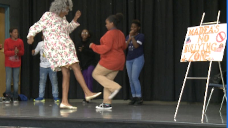 Genesis Williams as Madea at Copeland Elementary School (Source: WRDW/WAGT)