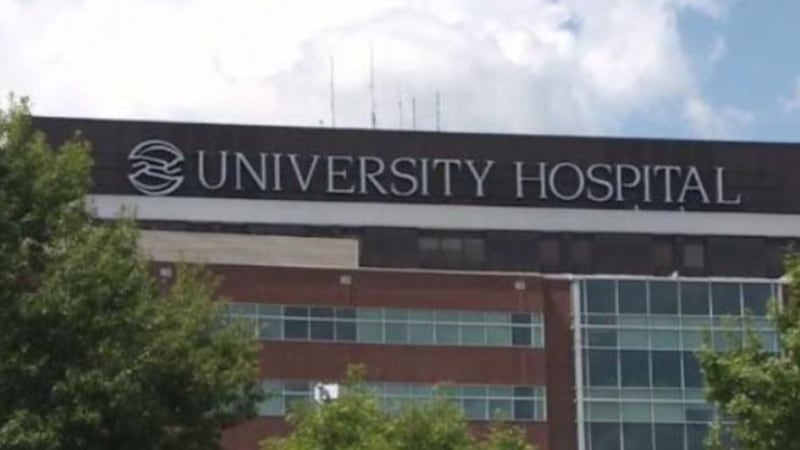 The woman is suing University Hospital in Augusta, GA.
