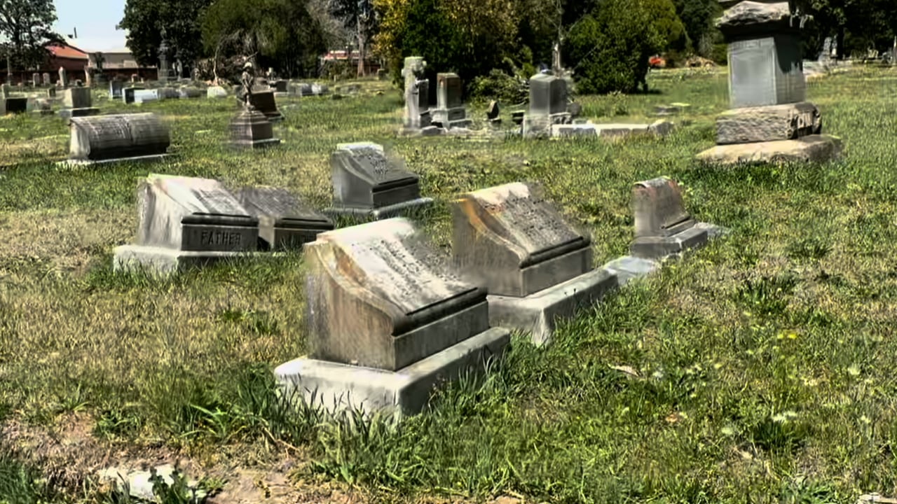 Augusta cemeteries after Helene