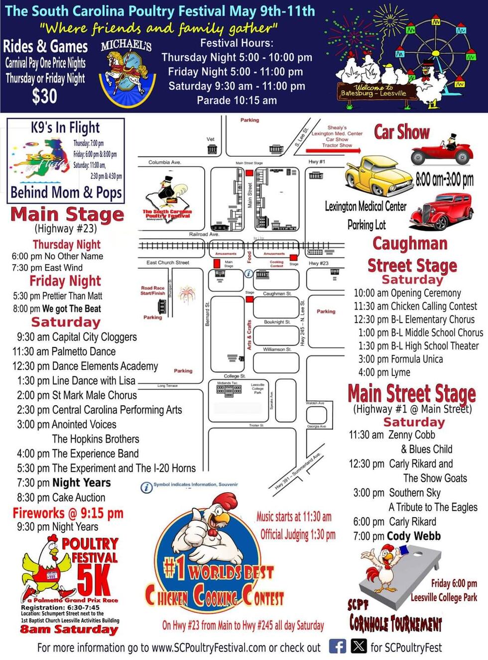 SC Poultry Festival returns to Batesburg-Leesville