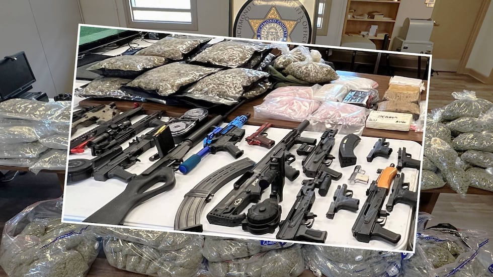 These are among the items seized in the Richmond County Sheriff's Office's "Operation No...