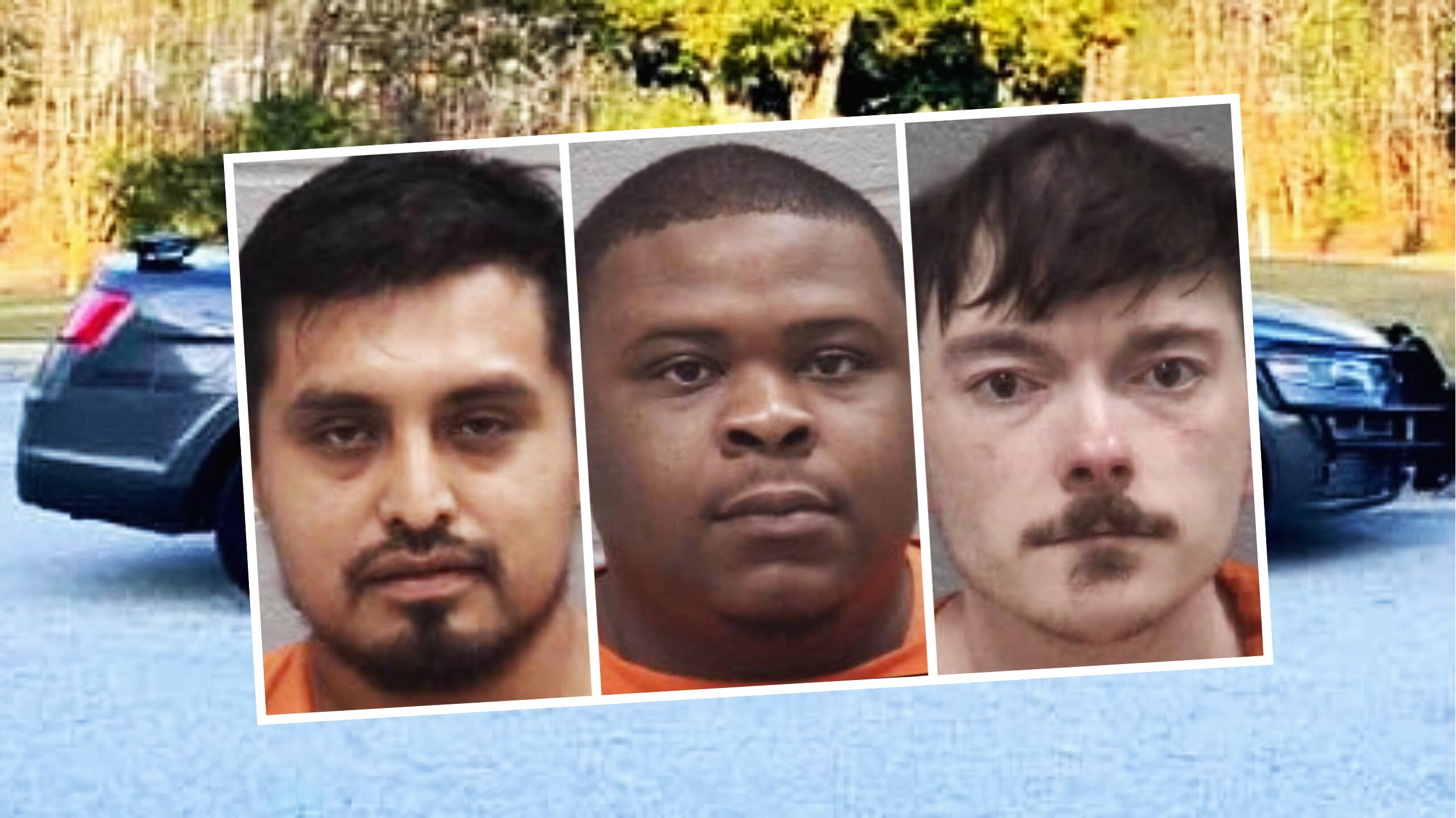 From left: Rubicel Castro-Cruz , Anthony Daquan Harley and James Charles Waller.