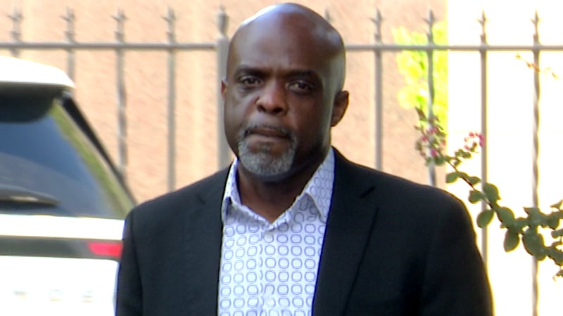 Burke County Sheriff Alfonzo Williams at the federal courthouse in Augusta on Aug. 5, 2026.