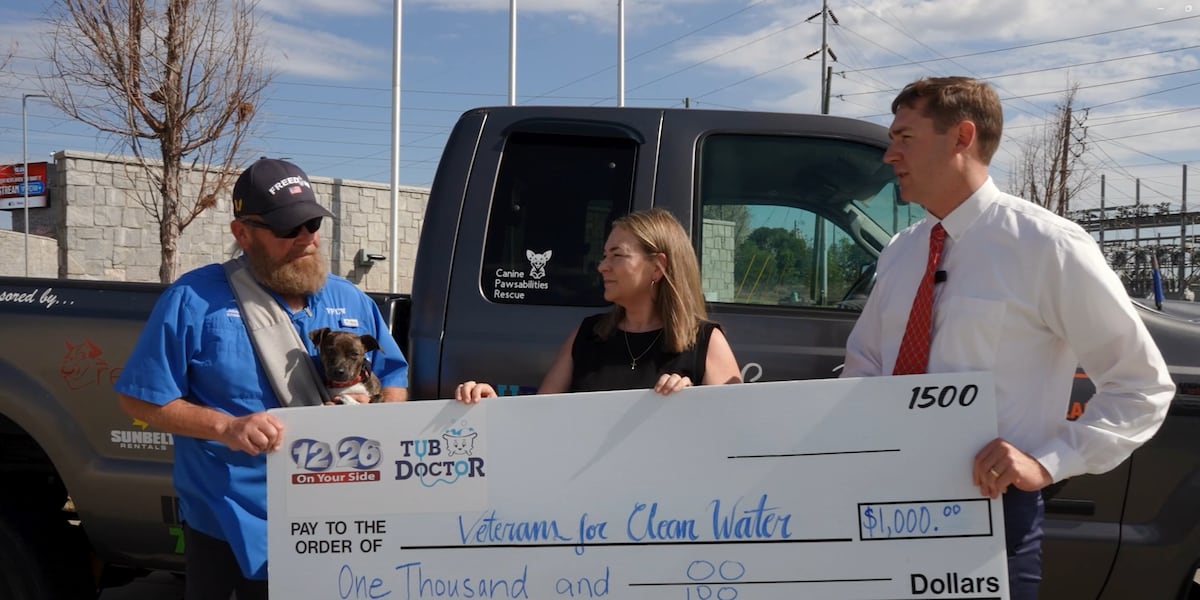 3 Degree Guarantee: Veterans for Clean Water gets $1,000