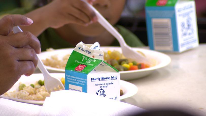 School lunch in Hawaii