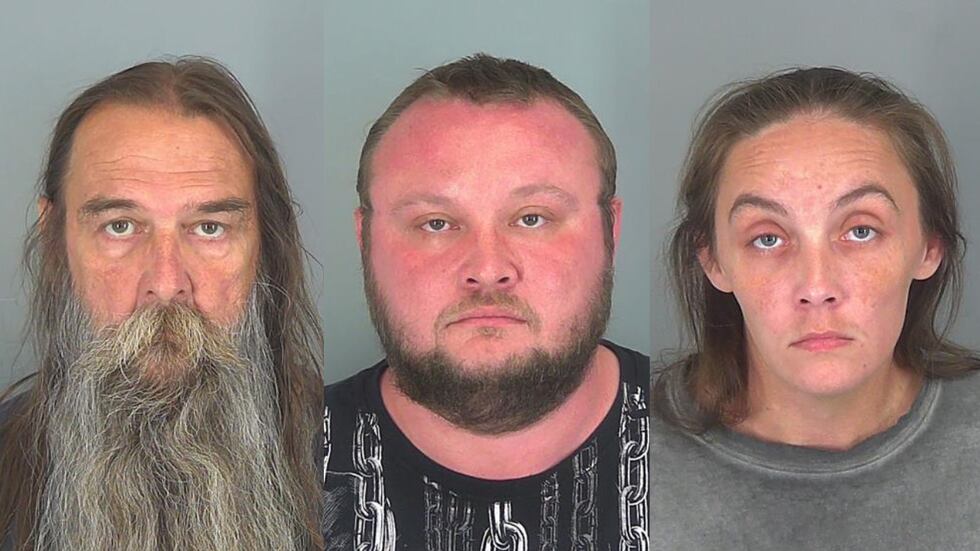 Left to right: Freddie Fish Sr., Freddie Fish II, and Hope Fish