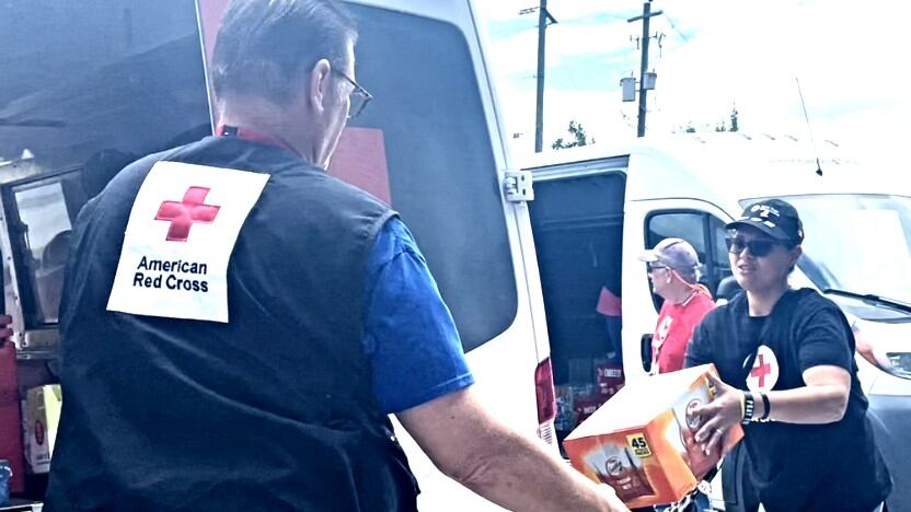 Red Cross volunteers to help Tropical Storm Debby victims