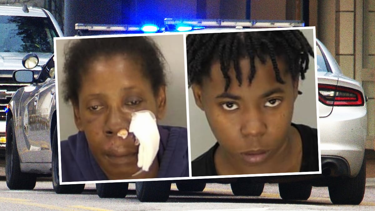 From left: Sophia Kitchens and Lyric Dorsey