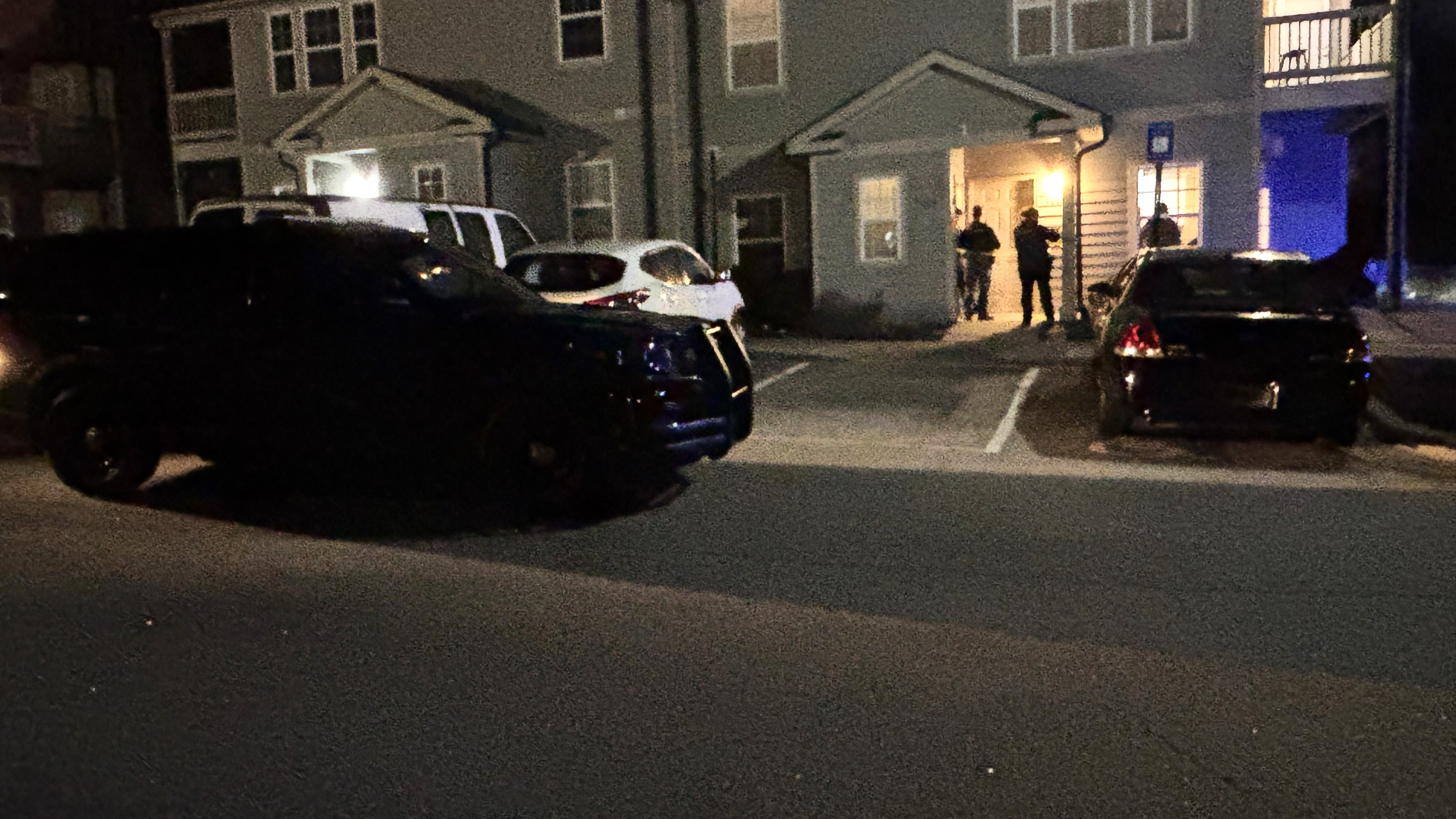 Officials say they responded Tuesday afternoon to er Crossing Apartments in Grovetown.