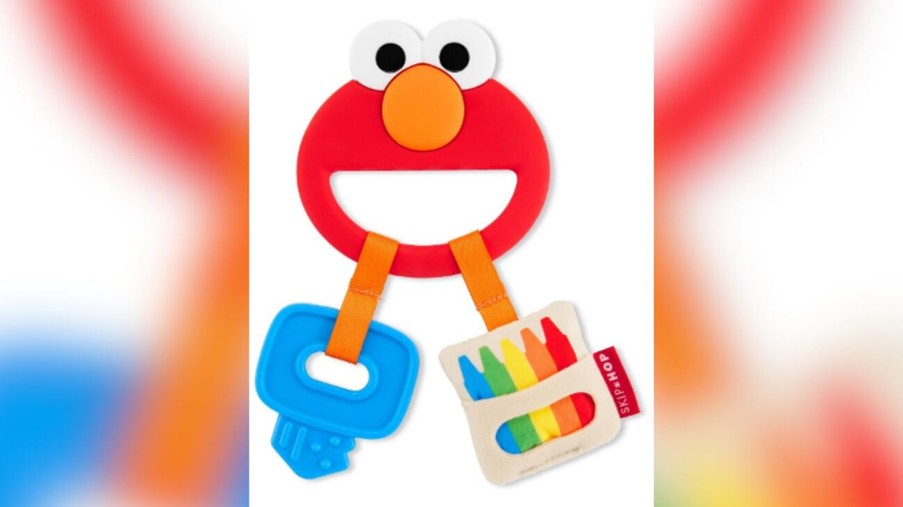 Elmo Rle 39 Skip Hop recalls Elmo baby teether over choking hazard