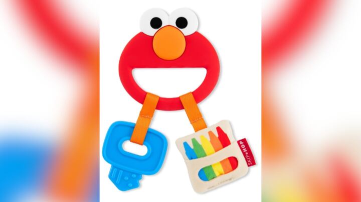 Elmo Rle 39 Skip Hop recalls Elmo baby teether over choking hazard