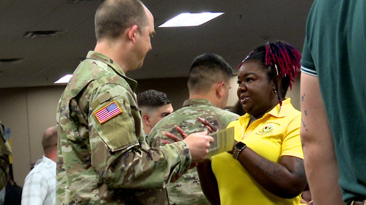 Hiring Our Heroes event