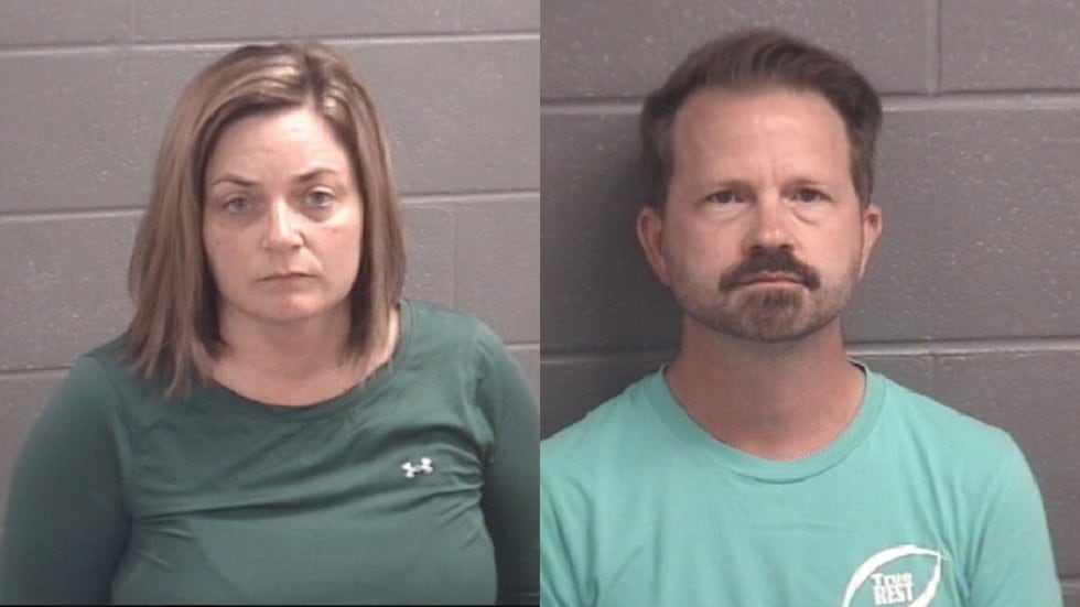 Mugshot: Krista Schindley (left) and Tyler Shindley (right)