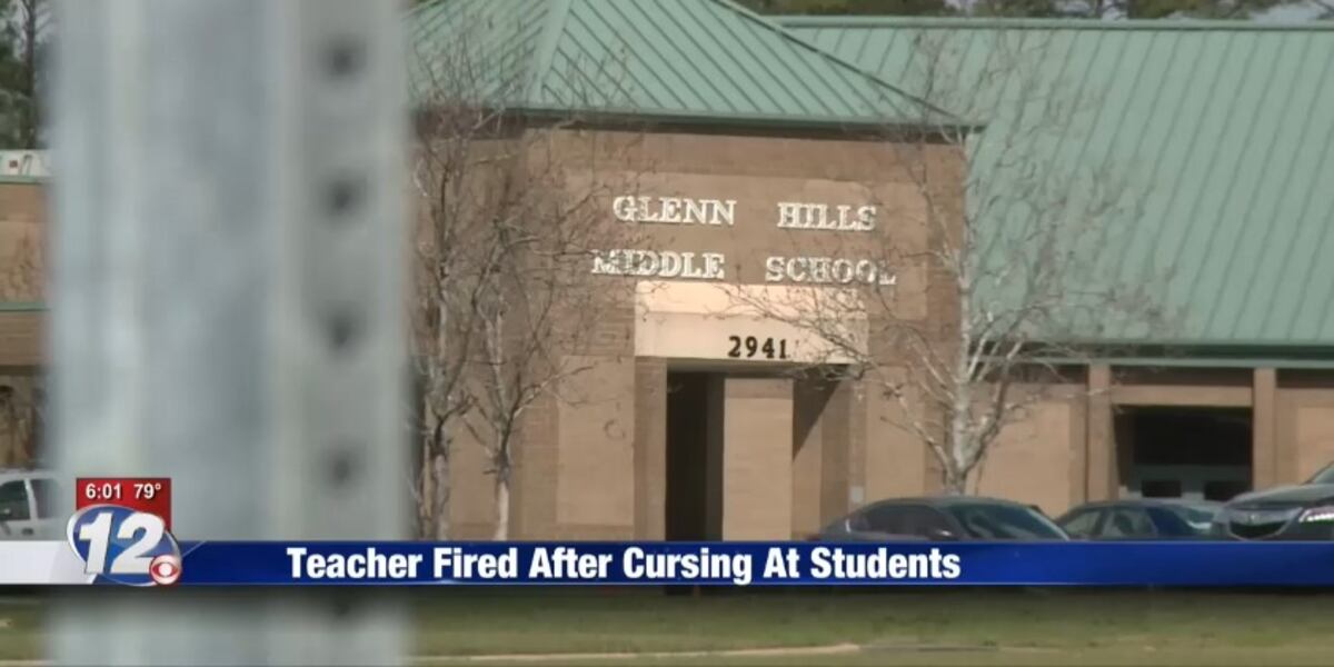 Teacher fired after cell phone records him cursing at students