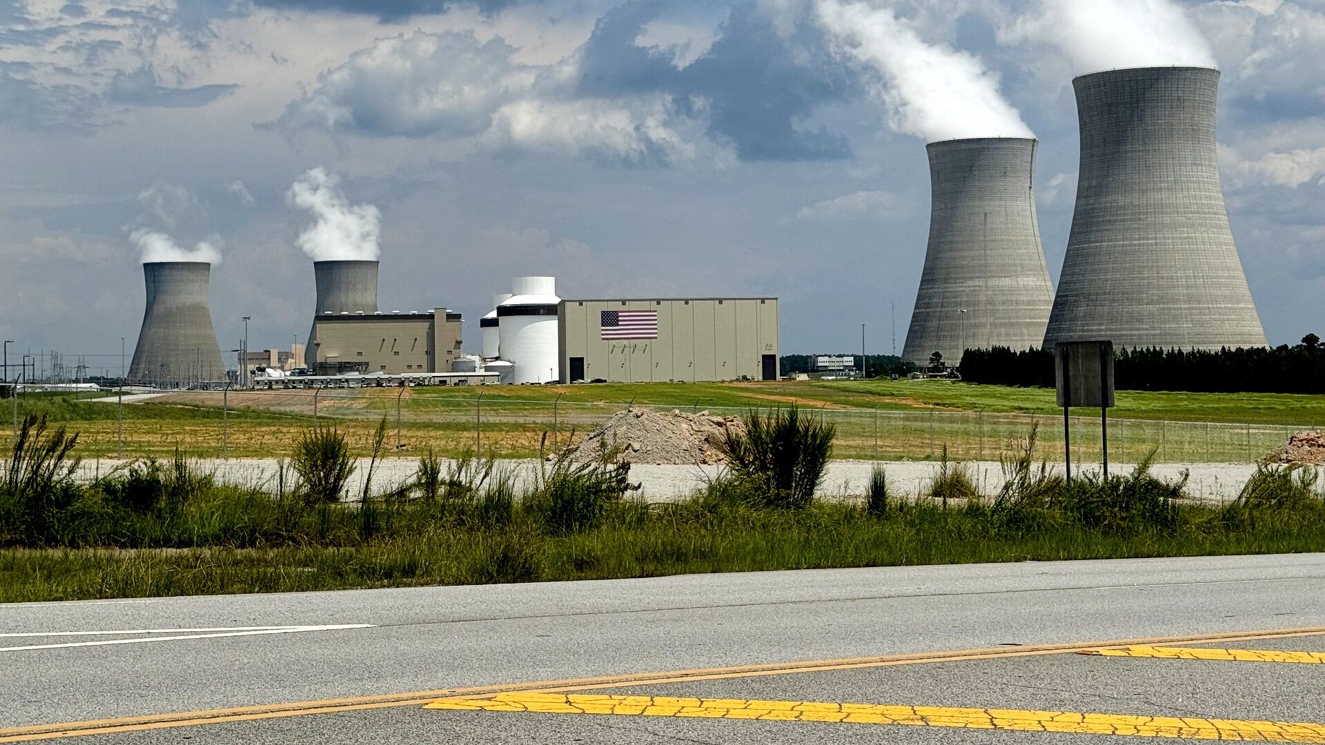 Plant Vogtle on Aug. 13, 2024.