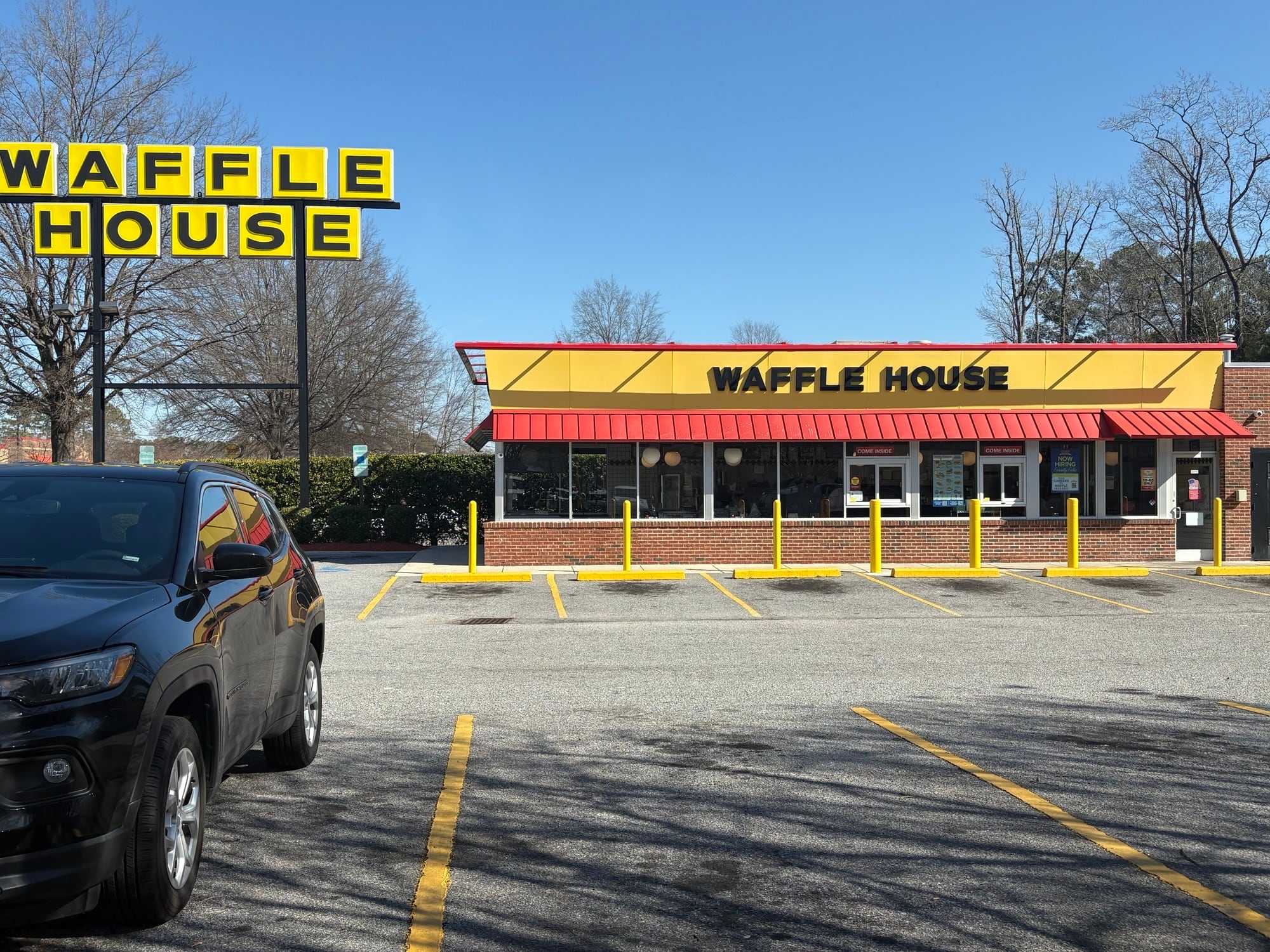 Waffle House now adding 50 cent surcharge to eggs.