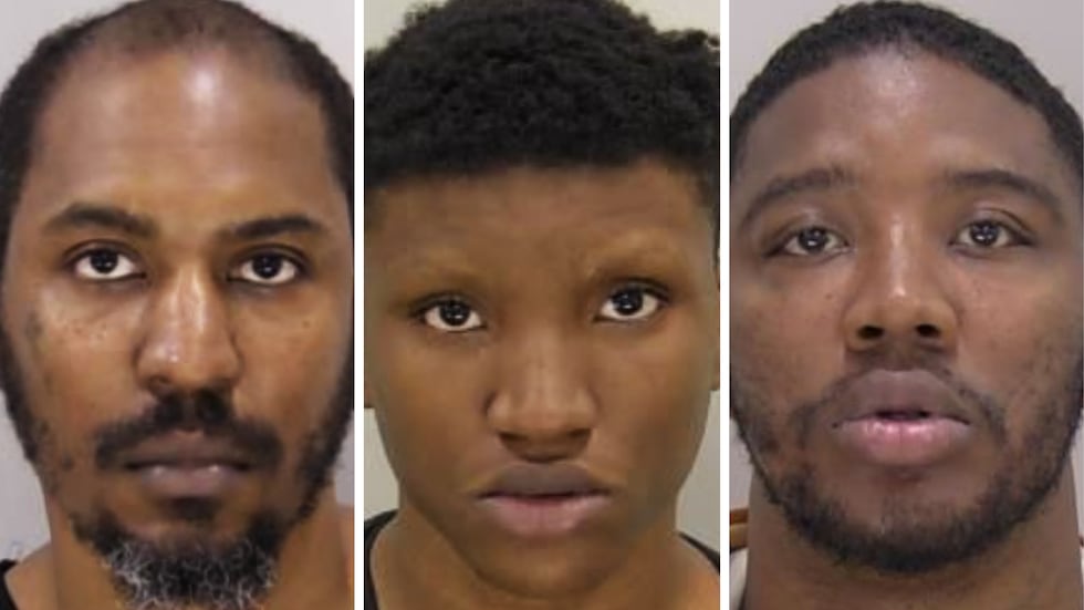 From left: Dexter Romeo White, Ike Lang and Derrick Lyons Jr.