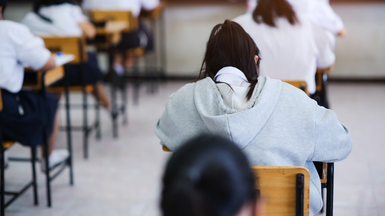 Students in a classroom generic