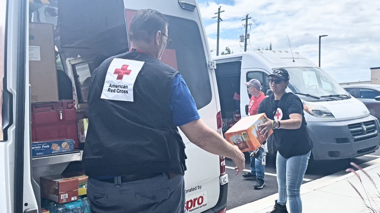 Red Cross volunteers to help Tropical Storm Debby victims