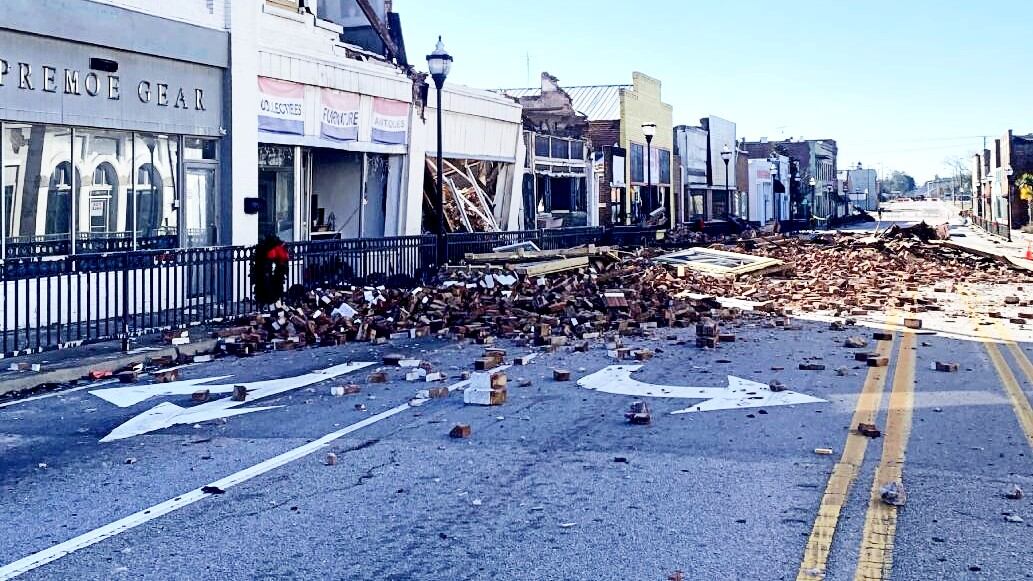Downtown Bamberg on Jan. 10, 2024.
