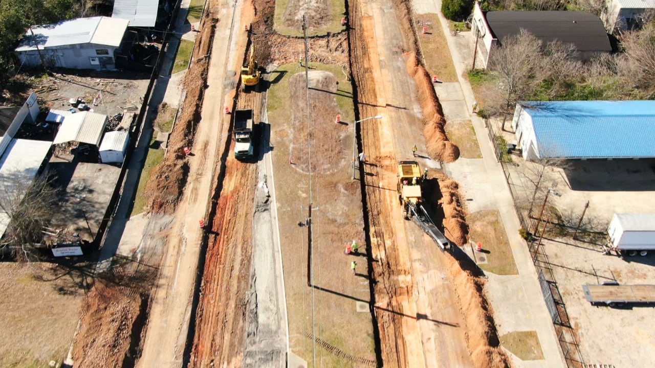 Construction on Broad Street
