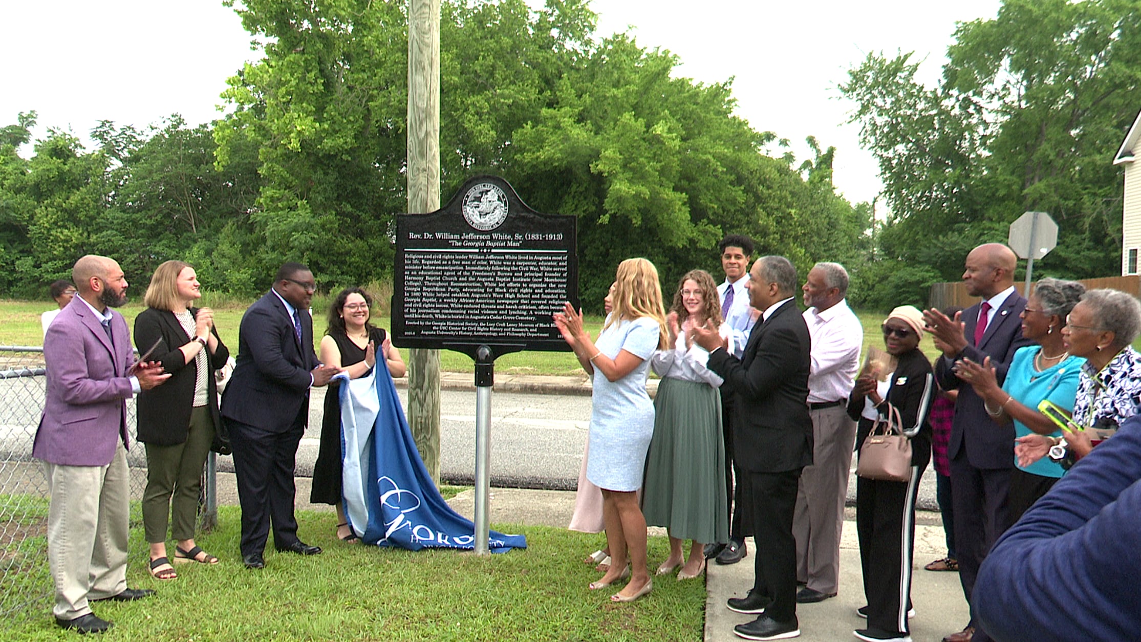 Local church creates marker of civil rights trailblazer William Jefferson White