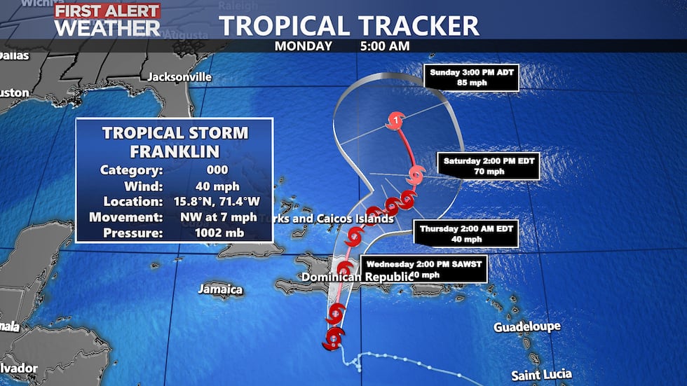 Tropical Storm Franklin
