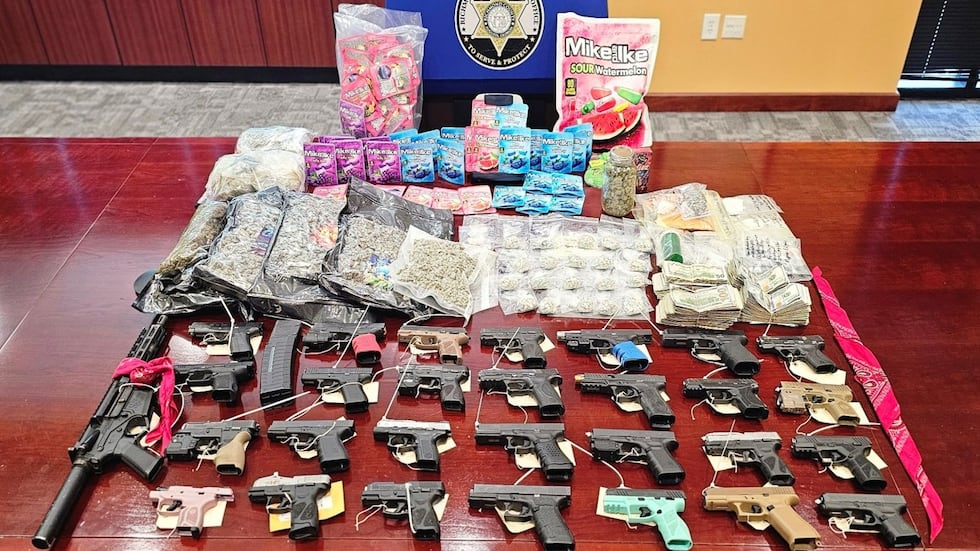 Here's some of what was seized in Operation Red Recoil.