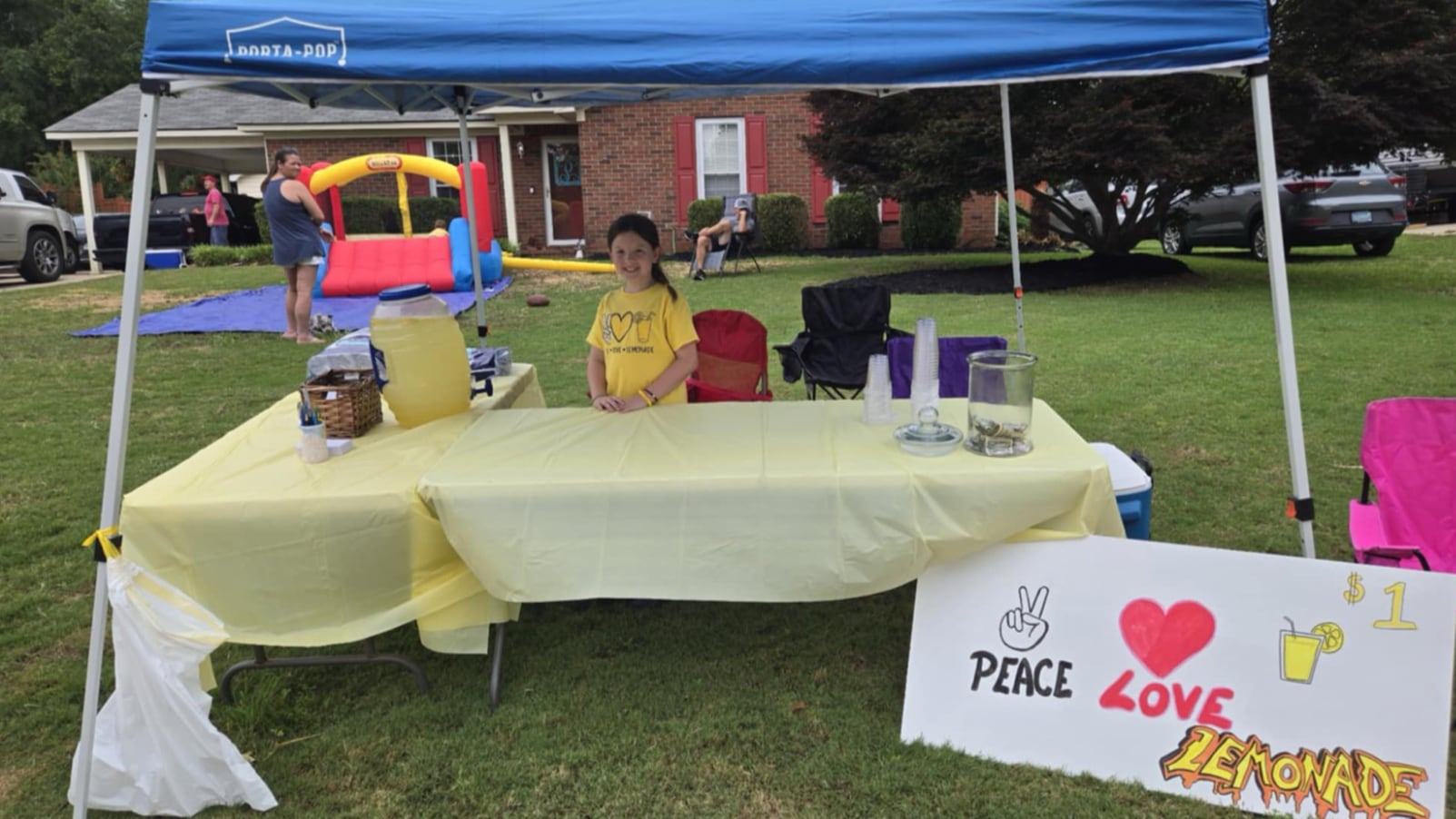 9-year-old donates money from lemonade stand to Columbia County deputies