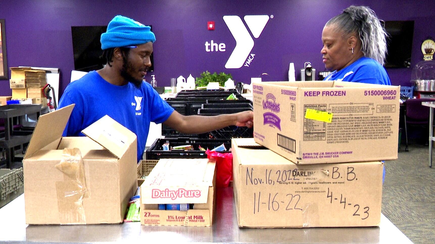 The Family YMCA of Greater Augusta serves meals to kids, including over the summer.