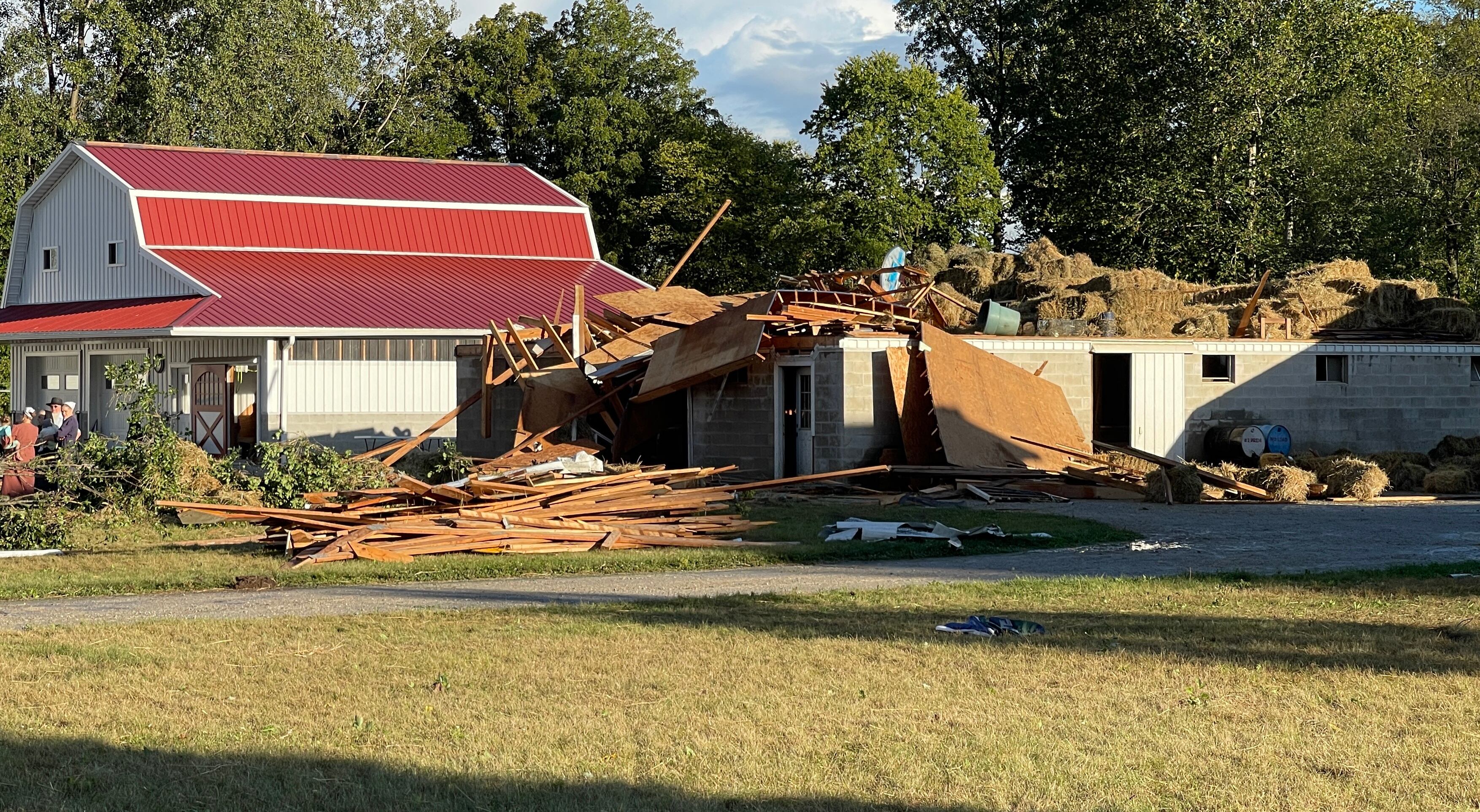 Our team went to the 2900 block of East 300 South, where we found what appeared to be damage...