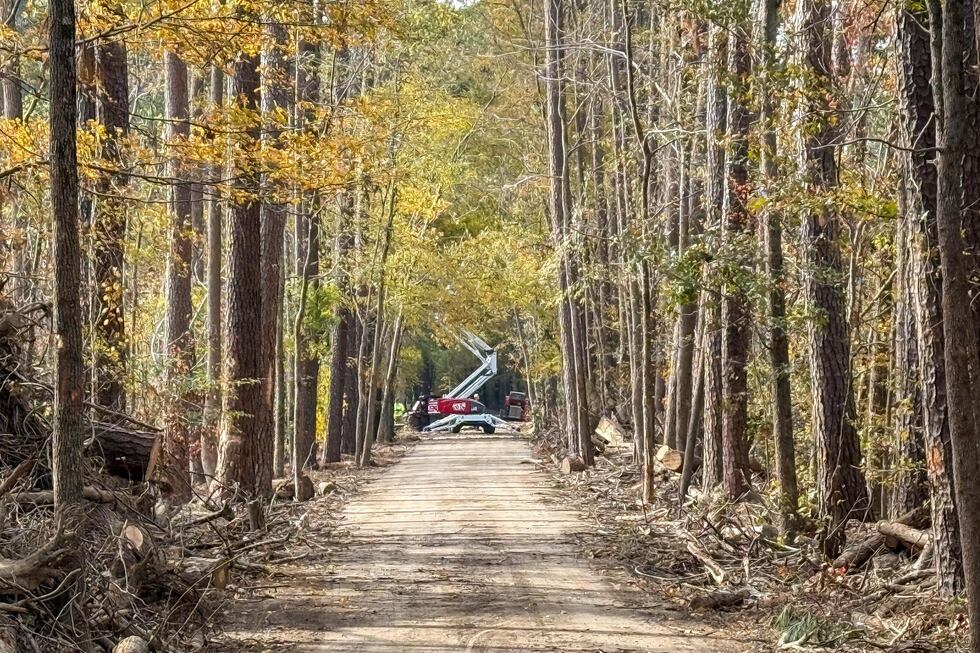 Crews continue working to clean up the North Augusta Greeneway.