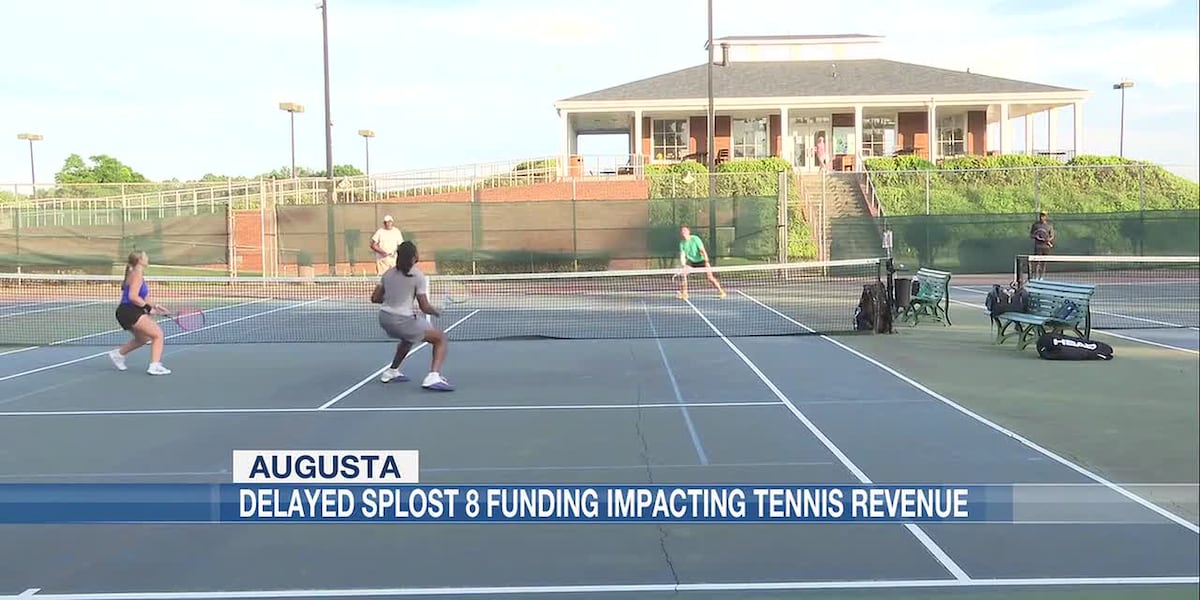 Delayed SPLOST 8 funding impacting tennis revenue