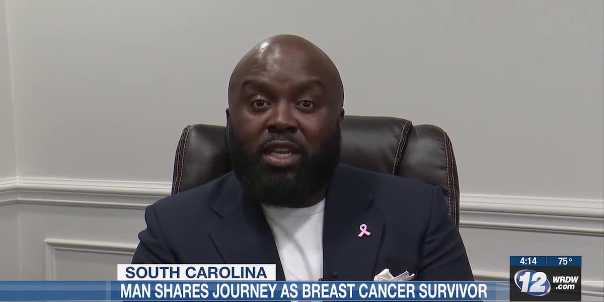 South Carolina man shares his journey as a breast cancer survivor